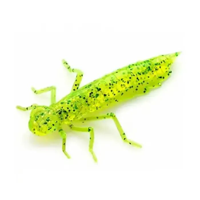 Силікон рибальський FishUP Dragonfly 0.75" 026 - Flo Chartreuse/Green (12шт/уп) (1864.04.68)