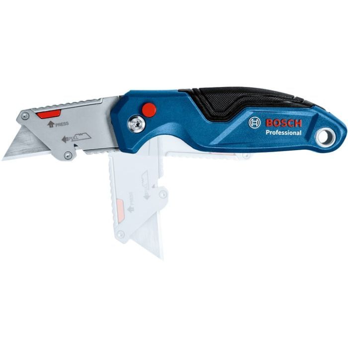 Нож монтажный Bosch набор 2 шт, складной трапециевидный, сегментированный (1.600.A01.6BM) изображение 3