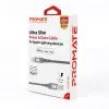 Дата кабель USB 2.0 AM to Lightning 1.2m grey Promate (nervelink-i.grey) зображення 2