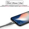 Дата кабель USB 2.0 AM to Lightning 1.2m grey Promate (nervelink-i.grey) зображення 4