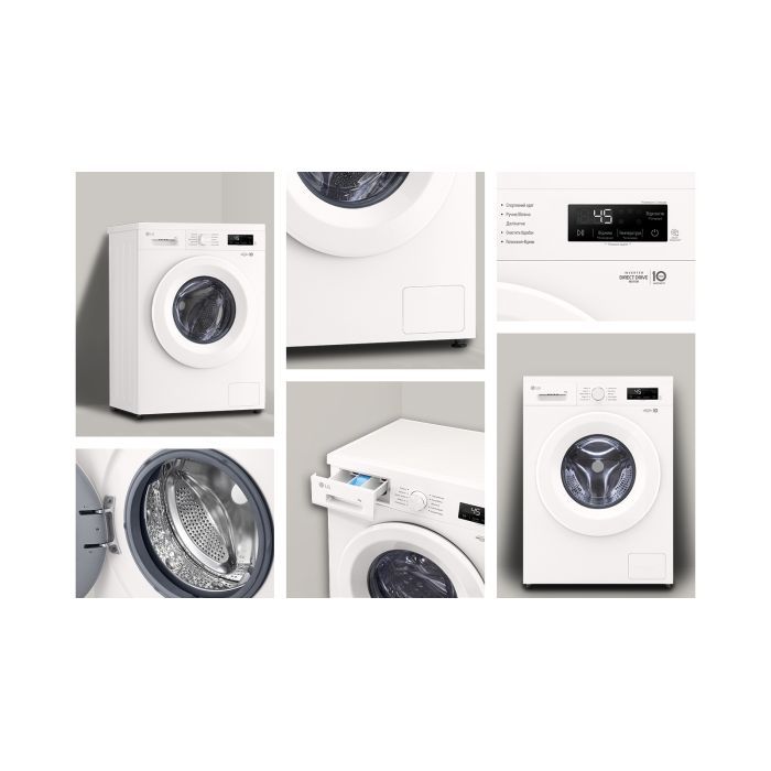 Пральна машина LG F2Y1NS3W зображення 6