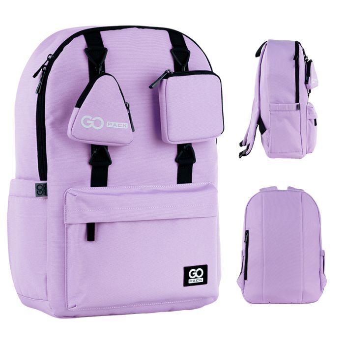 Рюкзак шкільний GoPack Education Teens 178 сіро-блакитний (GO25-178L-3)