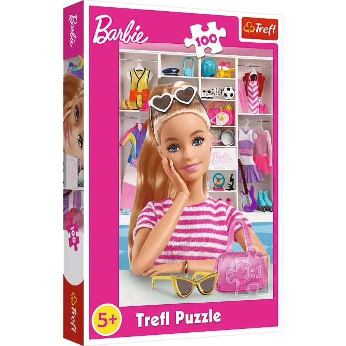 Пазл Trefl Barbie Встречайте Барби 100 элементов (5900511164589)