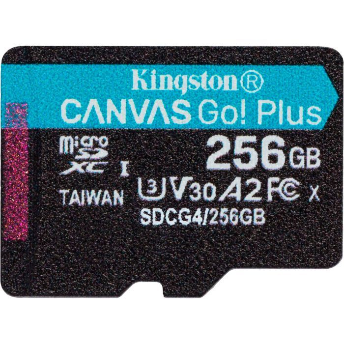 Карта памяти Kingston 1TB microSDXC сlass 10 UHS-I U3 V30 A2 Canvas Go Plus G4 (SDCG4/1TBSP)