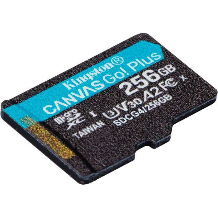 Карта памяти Kingston 1TB microSDXC сlass 10 UHS-I U3 V30 A2 Canvas Go Plus G4 (SDCG4/1TBSP) изображение 2