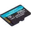 Карта пам'яті Kingston 256GB microSDXC сlass 10 UHS-I U3 V30 A2 Canvas Go Plus G4 (SDCG4/256GBSP) зображення 2