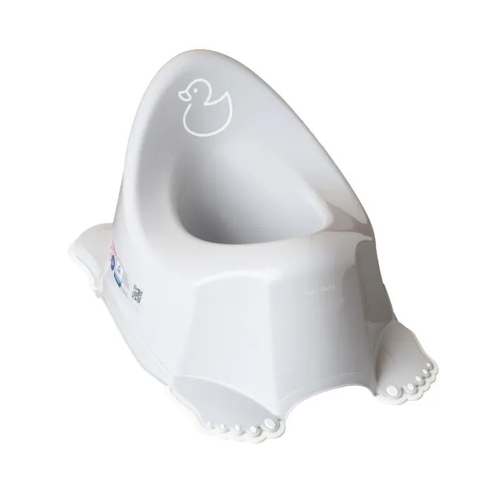 Горщик Tega Baby антиковзкий DUCK light gray (DK-001-122)