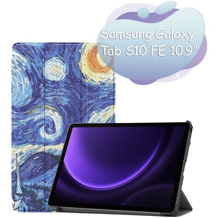 Чехол для планшета BeCover Smart Case Samsung Galaxy Tab S10 FE (SM-X520/SM-X526) 10.9" Dont Touch (713284)