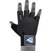 Перчатки для фитнеса RDX T2 Half Blue Plus S (WGA-T2HU-S+) изображение 3