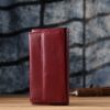 Кошелек ST Leather С карманом для телефона из натуральной кожи Бордовый (23069) изображение 12