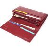 Кошелек ST Leather С карманом для телефона из натуральной кожи Бордовый (23069) изображение 8
