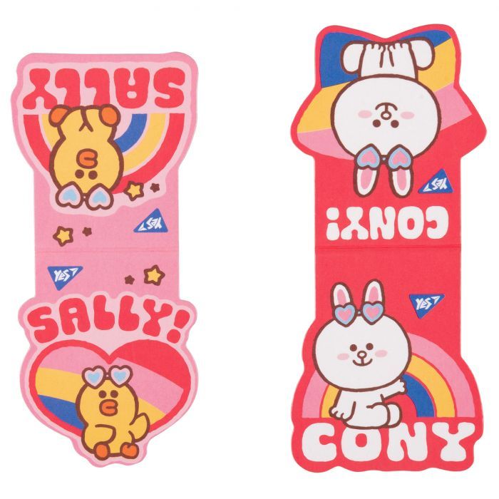 Закладки для книг Yes магнитные Line Friends Sally and Cony, 2шт (708108) изображение 3
