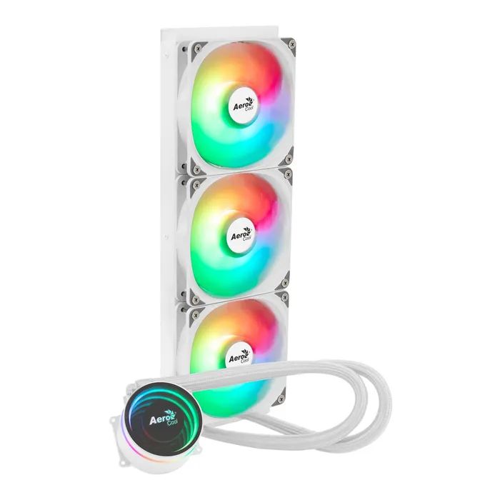 Система рідинного охолодження AeroCool Oasis L360 White (ACLA-OA36117.21) зображення 2