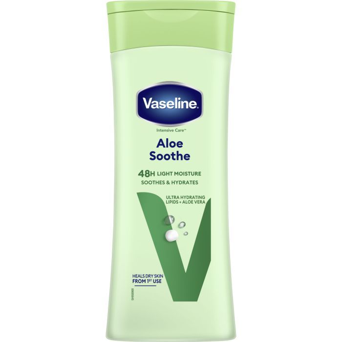 Лосьон для тела Vaseline Intensive Care С алоэ для обезвоженной кожи 400 мл (8712561482318)