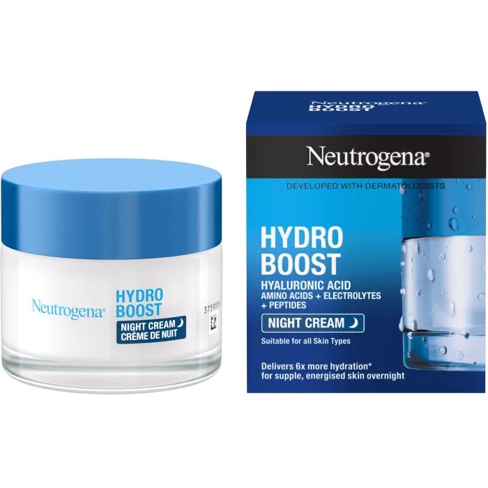 Крем для обличчя Neutrogena Hydro Boost Зволожувальний Нічний 50 мл (3574661401089) зображення 2