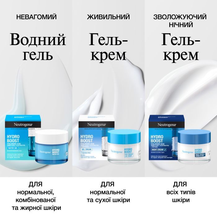 Крем для обличчя Neutrogena Hydro Boost Зволожувальний Нічний 50 мл (3574661401089) зображення 9