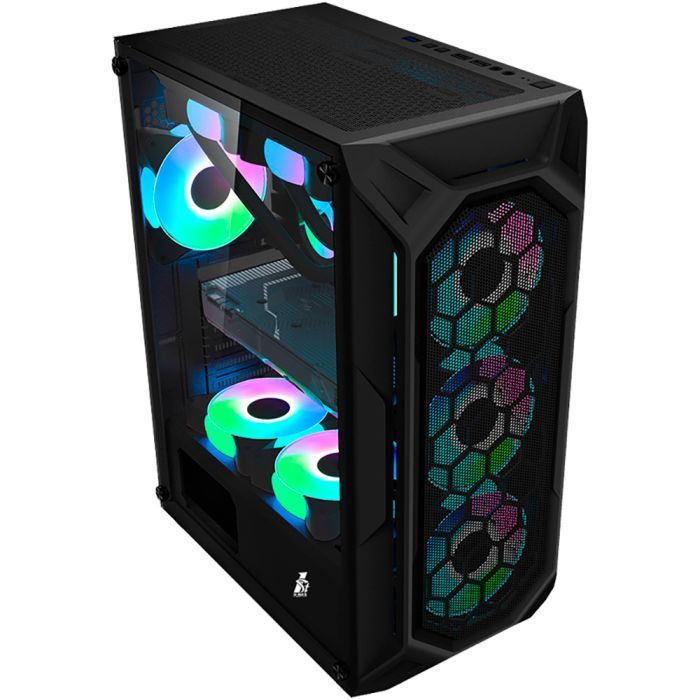 Корпус 1stPlayer X6-BK-4F1 изображение 2