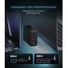 Зарядное устройство Armorstandart ARP-131 Resolute Power USB-C 100W GaN Black (ARM70024) изображение 3