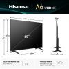 Телевізор Hisense 65A6Q зображення 2