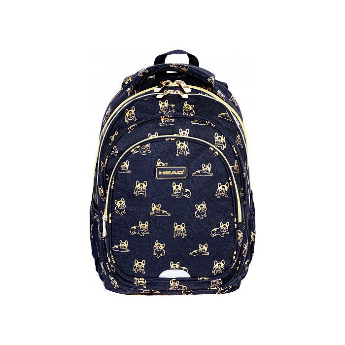 Рюкзак школьный Head AB300 GOLDEN PUPPY з золотистим ефек... (502024108)