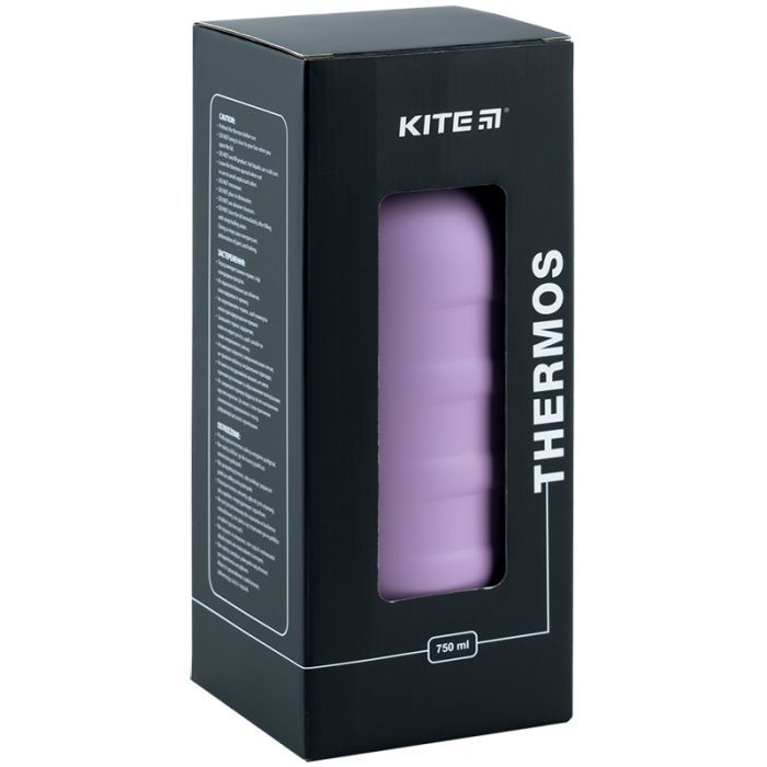 Термос Kite 750 мл фіолетовий (K24-1205-3) изображение 4
