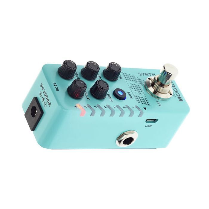 Педаль эффектов Mooer E7 Polyphonic Guitar Synth изображение 8