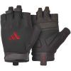 Перчатки для фитнеса Adidas Essential Training Gloves ADGB-15000RD чорний, червоний XS (885652027755)
