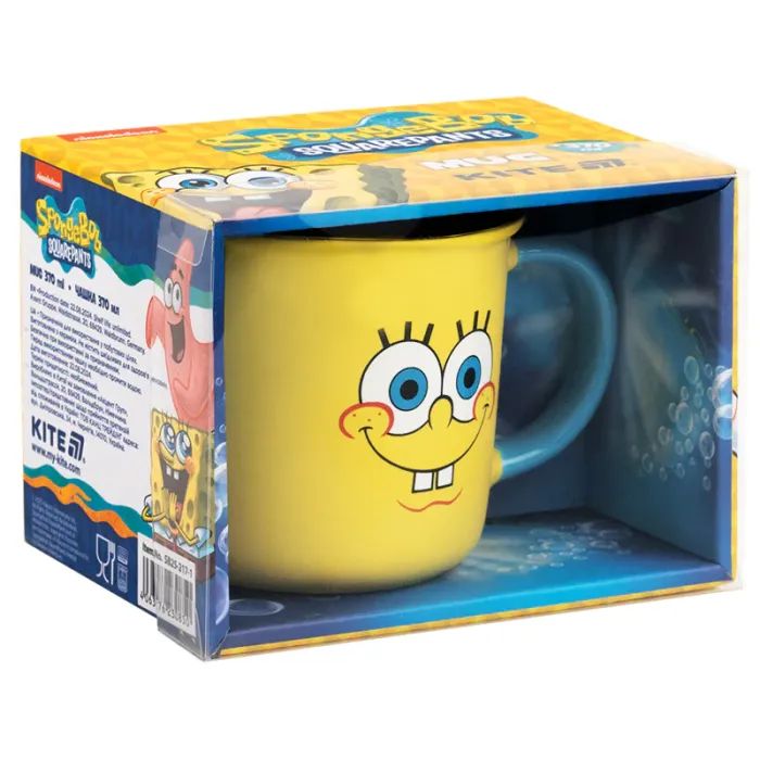 Чашка Kite Sponge Bob 370 мл, SB-1 (SB25-217-1) изображение 4