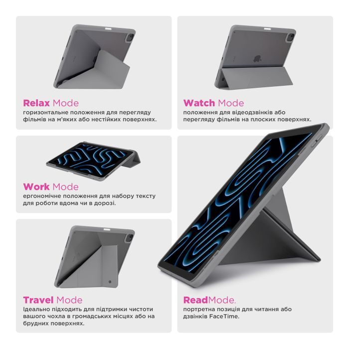 Чохол до планшета Armorstandart Y-Type PEN Xiaomi Pad 7 / 7 Pro Black (ARM85536) зображення 3