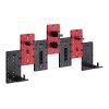 Органайзер для столу OfficePro Настінна дошка-органайзер Black/Red (WO1080B)