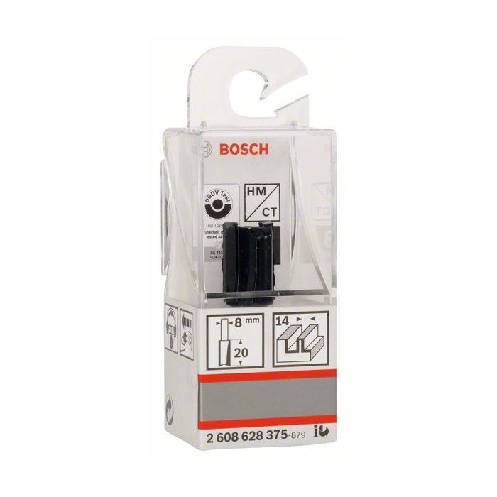 Фреза Bosch Professional пазовая с двумя лезвиями, Std, S8, D14, L20 (2.608.628.375) изображение 6