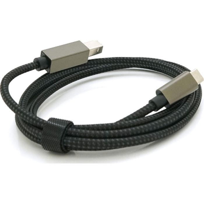 Кабель для принтера USB-C 2.0 to BM 1.5m black Voltronic (Type-C/printer1.5)