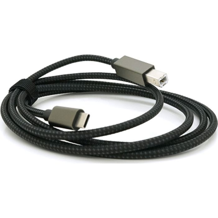 Кабель для принтера USB-C 2.0 to BM 1.5m black Voltronic (Type-C/printer1.5) зображення 2