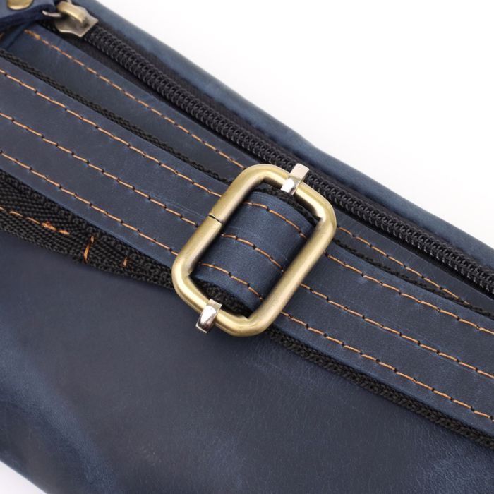 Сумка Shvigel Из натуральной кожи Синяя (23123) изображение 5