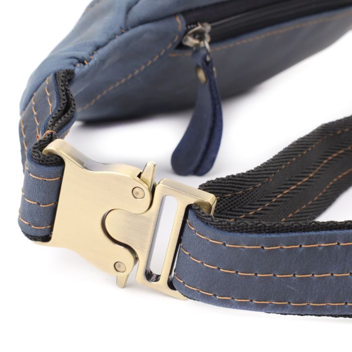 Сумка Shvigel Из натуральной кожи Синяя (23123) изображение 6