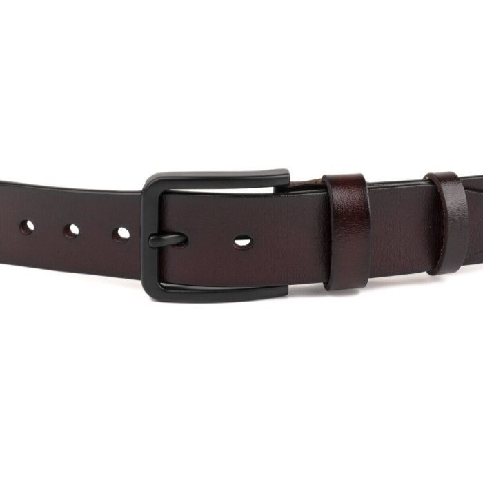 Ремень Vintage Мужской кожаный Коричневый (20221) изображение 2