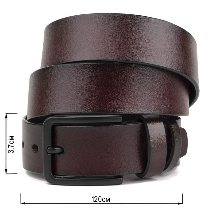 Ремень Vintage Мужской кожаный Коричневый (20221) изображение 3