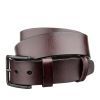 Ремень Vintage Мужской кожаный Коричневый (20221) изображение 5