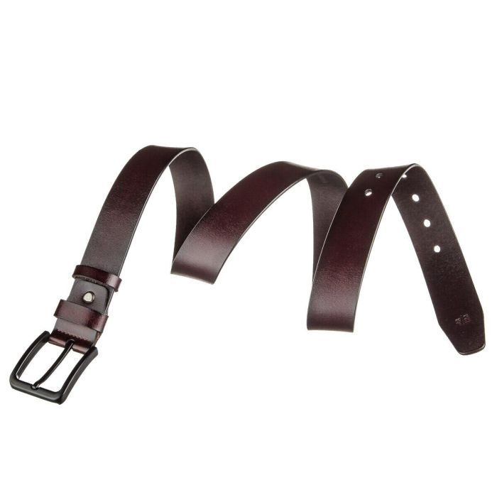 Ремень Vintage Мужской кожаный Коричневый (20221) изображение 9