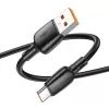 Дата кабель USB 2.0 AM to USB-C 100W black BOROFONE (6941991103179) зображення 3