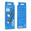Дата кабель USB 2.0 AM to USB-C 100W black BOROFONE (6941991103179) зображення 5