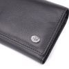 Гаманець ST Leather З натуральної шкіри Чорний (23088) зображення 5