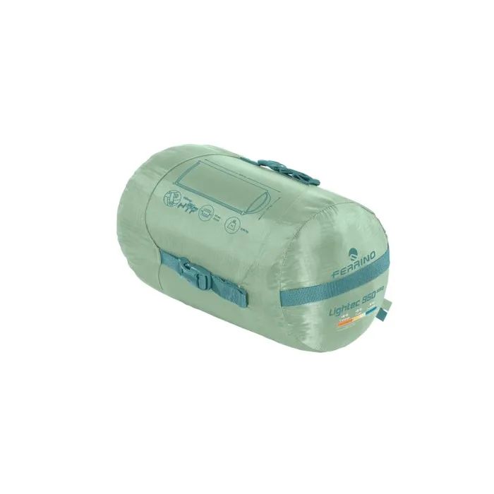 Спальный мешок Ferrino Lightec SSQ 950 +5°C Green Right (86652QVVD) (931771) изображение 2
