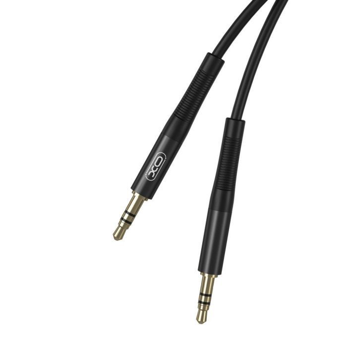 Кабель мультимедийный 3.5mm M to 3.5mm M 1.0m black XO (NBR175A-BK) изображение 2