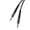Кабель мультимедийный 3.5mm M to 3.5mm M 1.0m black XO (NBR175A-BK) изображение 2