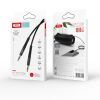 Кабель мультимедийный 3.5mm M to 3.5mm M 1.0m black XO (NBR175A-BK) изображение 3