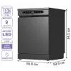 Посудомийна машина PRIME Technics PDW 60913 DX зображення 6