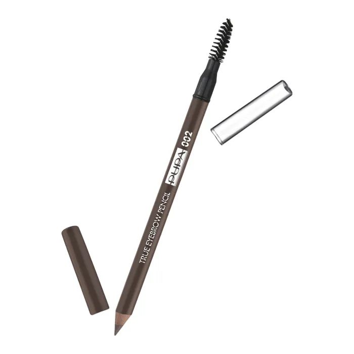 Олівець для брів Pupa True Eyebrow Pencil Long-lasting Waterproof 002 - Brown (8011607282937)