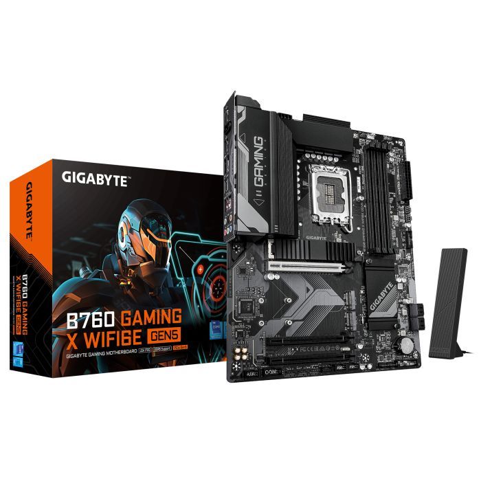 Материнська плата GIGABYTE B760 GAMING X WIFI6E GEN5 (B760 G X WF6E GEN5) зображення 4