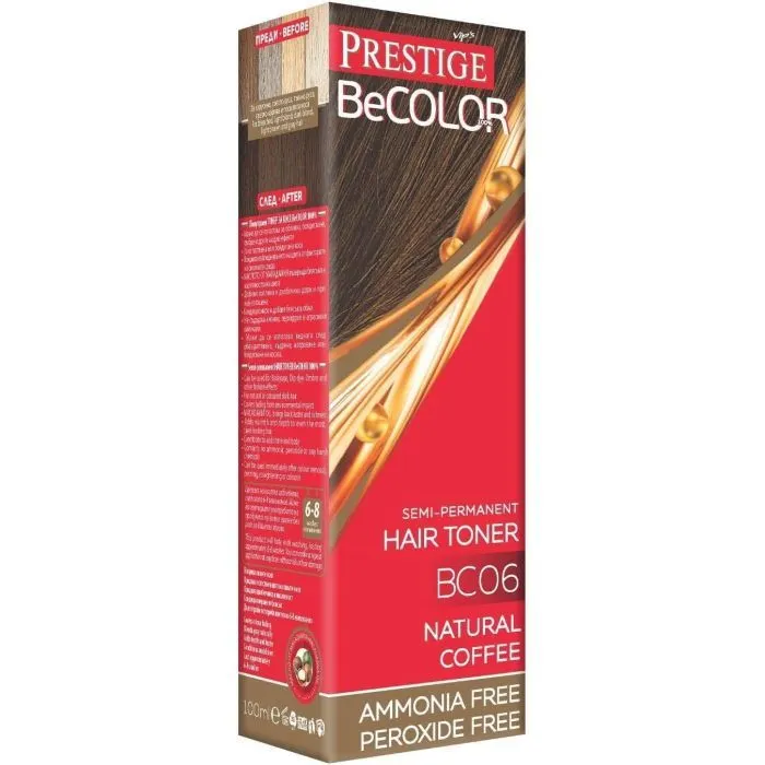 Оттеночный бальзам Vip's Prestige BeBlond BC06 - Натуральный коричневый (3800010507646)